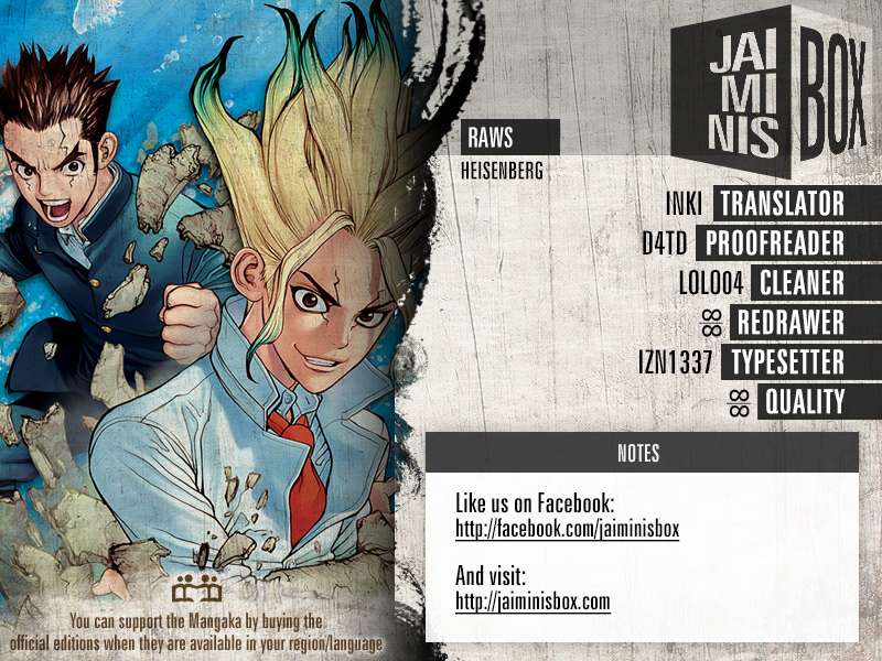 Dr. Stone - Trang 1